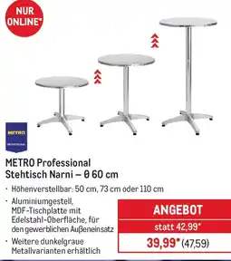 METRO METRO Professional Stehtisch Narni Angebot