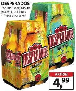 Lösch Depot DESPERADOS Tequila Beer, Mojito Angebot