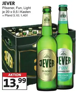 Lösch Depot JEVER Pilsener, Fun, Light Angebot