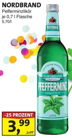 Lösch Depot NORDBRAND Pefferminzlikör Angebot
