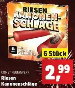 Thomas Philipps COMET FEUERWERK Riesen Kanonenschläge Angebot