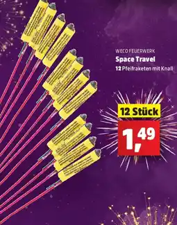 Thomas Philipps WECO FEUERWERK Space Travel Angebot
