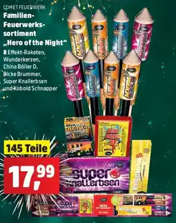 Thomas Philipps COMET FEUERWERK Familien Feuerwerkssortiment ,,Hero of the Night" Angebot