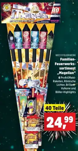 Thomas Philipps WECO FEUERWERK Familien Feuerwerkssortiment ,,Magellan" Angebot