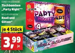 Thomas Philipps COMET FEUERWERK Tischbomben ,,Party Night" oder Knall und Glitzer Angebot