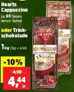 Thomas Philipps Hearts Cappuccino oder Trinkschokolade Angebot