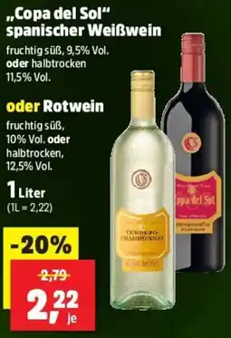 Thomas Philipps Copa del Sol spanischer Weißwein oder Rotwein Angebot