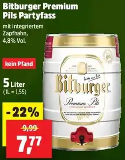 Thomas Philipps Bitburger Premium Pils Partyfass Angebot