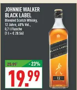 Marktkauf Johnnie walker black label Angebot