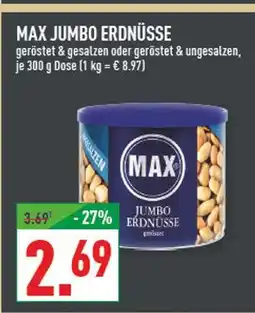 Marktkauf Max jumbo erdnüsse Angebot