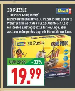 Marktkauf Revell 3d puzzle one piece going merry Angebot