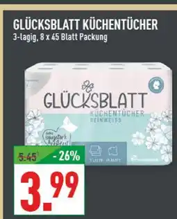 Marktkauf Glücksblatt küchentücher Angebot