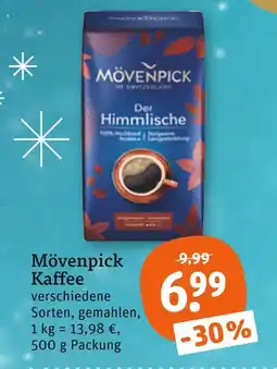 tegut Mövenpick kaffee Angebot