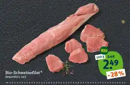 tegut Bio-schweinefilet Angebot