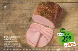 tegut Bio-rosmarin-schinken Angebot