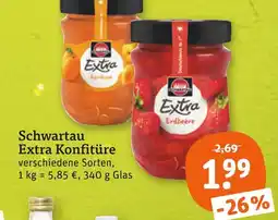 tegut Schwartau extra konfitüre aprikose Angebot