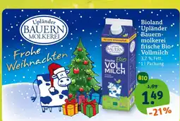 tegut Upländer bauernmolkerei frische bio vollmilch Angebot