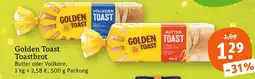 tegut Golden toast butter toast Angebot