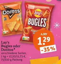 tegut Lay's bugles Angebot