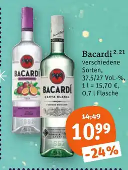 tegut Bacardi bacardi Angebot