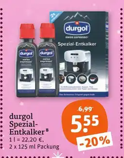 tegut Durgol spezial-entkalker Angebot