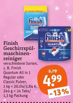 tegut Finish quantum all in 1 regular Angebot