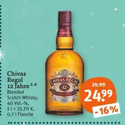 tegut Chivas regal 12 jahre Angebot
