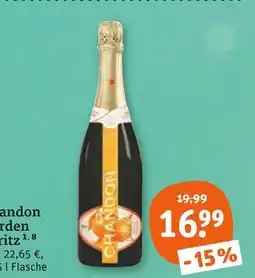tegut Chandon garden spritz Angebot
