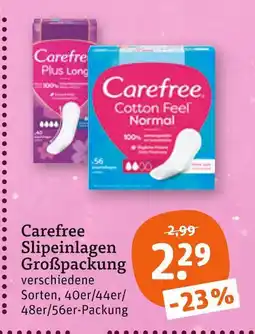 tegut Carefree plus long Angebot