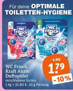 tegut Wc frisch kraft aktiv duftspüler Angebot