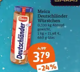 tegut Meica deutschländer würstchen Angebot