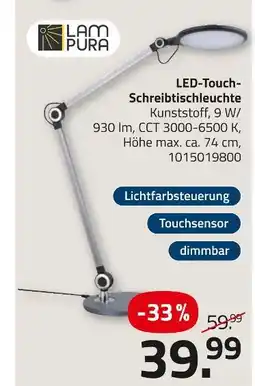 ROLLER Lampura led-touch-schreibtischleuchte Angebot