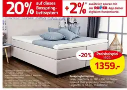ROLLER Boxspringbett Angebot