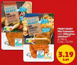 PENNY Penny ready mini schweineschnitzel Angebot