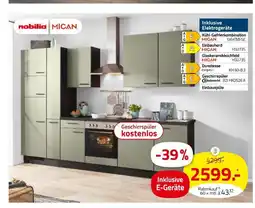 ROLLER Nobilia oder mican einbauküche Angebot