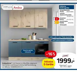 ROLLER Amica oder impuls einbauküche Angebot