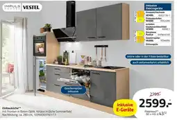ROLLER Impuls küchen & vestel einbauküche Angebot