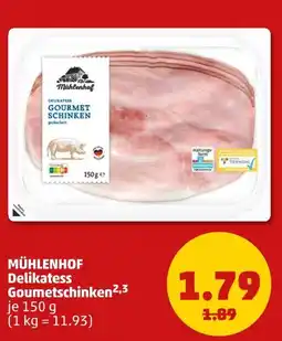 PENNY Mühlenhof delikatess gourmet schinken Angebot