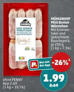 PENNY Mühlenhof mini berner würstchen Angebot