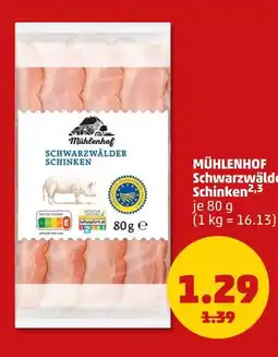 PENNY Mühlenhof schwarzwälder schinken Angebot