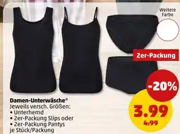 PENNY Damen-unterwäsche unterhemd Angebot
