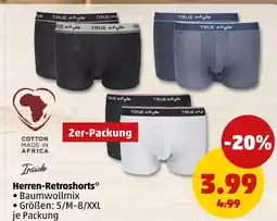 PENNY True style herren-retroshorts Angebot