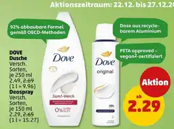 PENNY Dove dusche Angebot