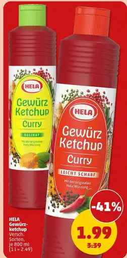 PENNY Hela gewürz ketchup Angebot