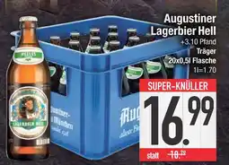 Edeka Augustiner lagerbier hell Angebot