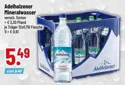trinkgut Adelholzener mineralwasser Angebot