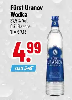 trinkgut Fürst uranov wodka Angebot