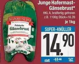 Edeka Krakauer land junge hafermast-gänsebrust Angebot
