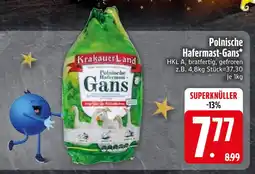 Edeka Krakauerland polnische hafermast-gans Angebot