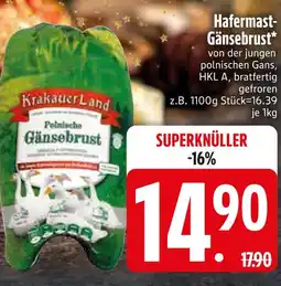 Edeka Krakauerland hafermast-gänsebrust Angebot